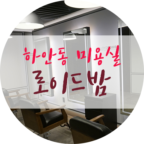  광명 하안동 미용실 로이드밤 광명하안점에서 핑크브라운으로 염색