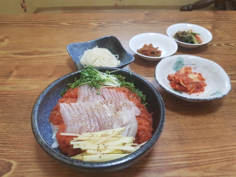 천안 성거 섬마을횟집 물회