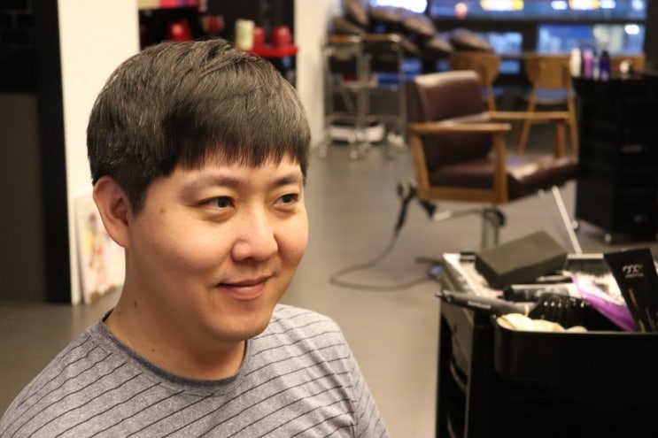  광명미용실 토브헤어 소하점 남자컷트