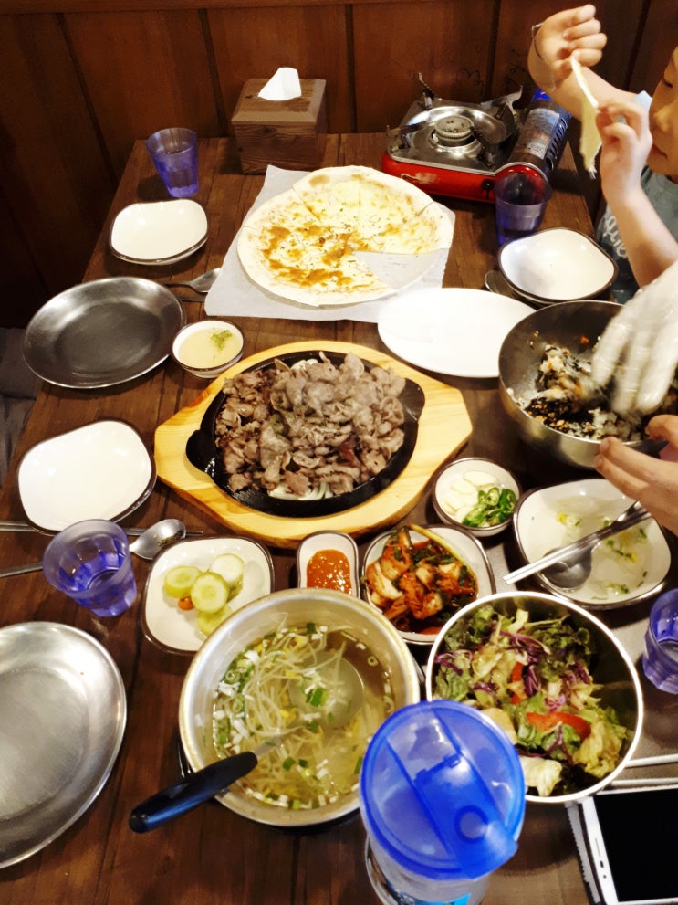  군포역 연탄불돼지 불향가득 맛나맛나