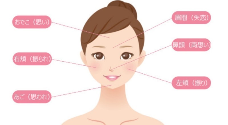 루루쌤의 일본어 교실 ニキビ占い うらない 여드름 위치로 사랑의 행방을 점쳐본다 思い 思われ ふり ふられ 네이버 블로그 루루쌤의 일본어 교실 ニキビ占い うらない 여드름 위치로 사랑의 행방을 점쳐본다 思い 思われ ふり ふられ 네이버 블로그