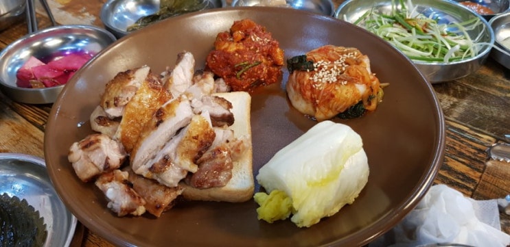  둔포 닭보쌈