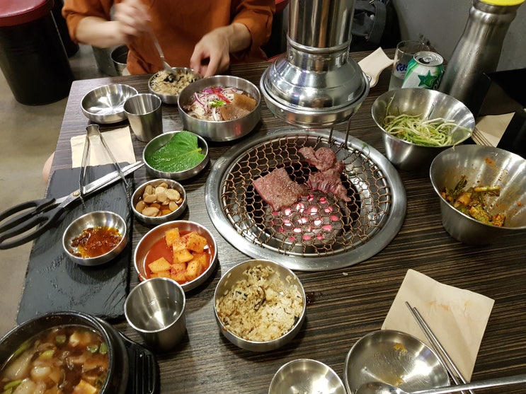  삼성동 회식장소 전국 4대 숙성한우집으로 유명한  삼성역고기집 삼성동 등심팩토리로 갔어요ㅎㅎ