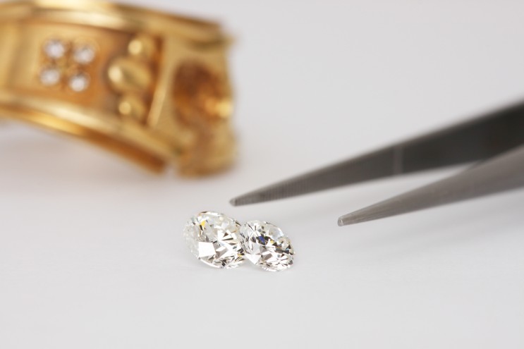 수원다이아몬드 # 네이버예약으로 출장진행한 감정서 없는 다이아몬드매입