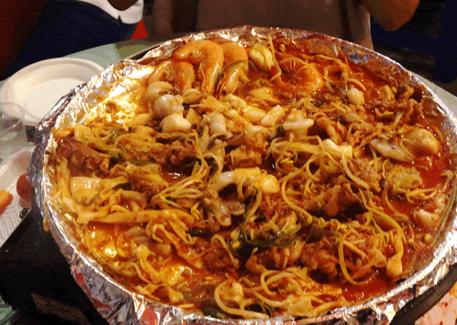  여수포장마차거리 / 여수낭만포차 삼합맛집 경도127