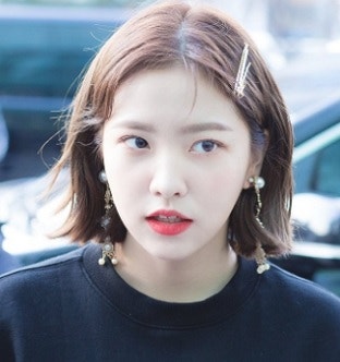 레드벨벳 예리 머리 단발 스타일 포인트 앞머리