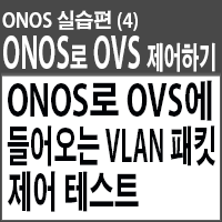 ONOS로 OVS 제어(4) - ONOS로 OVS에 들어오는 VLAN 패킷 제어 테스트