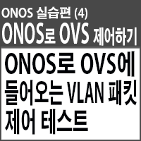  ONOS로 OVS 제어(4) - ONOS로 OVS에 들어오는 VLAN 패킷 제어 테스트