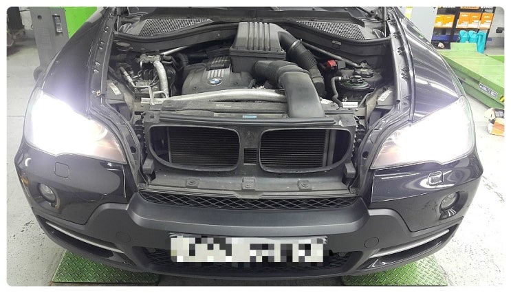  BMW X5 3.0si 조수석만 에어컨이 안나오는 이상한 고장 