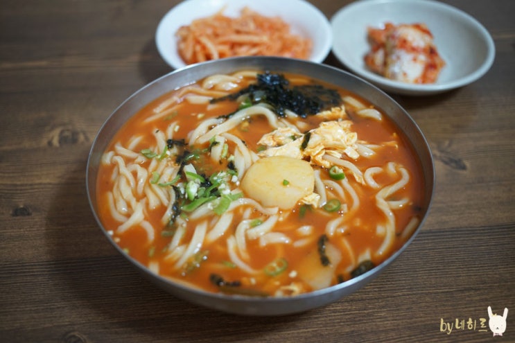  속초 맛집 정든식당 얼큰한 장칼국수
