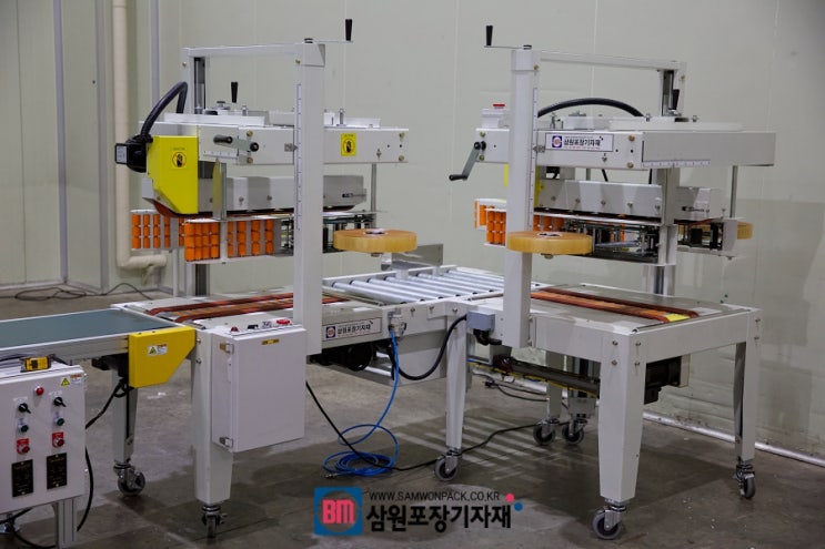  아이스박스 탭핑기를 동현물류에 설치했습니다[삼원포장기자재]