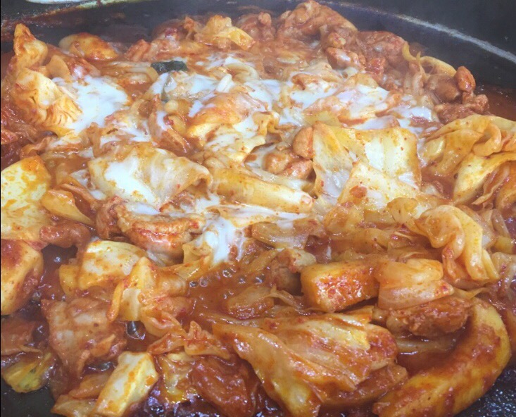 속초여행:) 속초닭갈비 우미닭갈비 짱맛