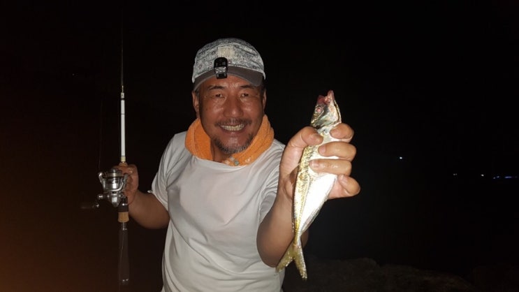  전갱이낚시 방어진 슬도에서..