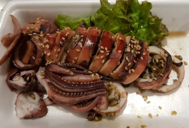  인천 부평 회 맛집, 오징어나라