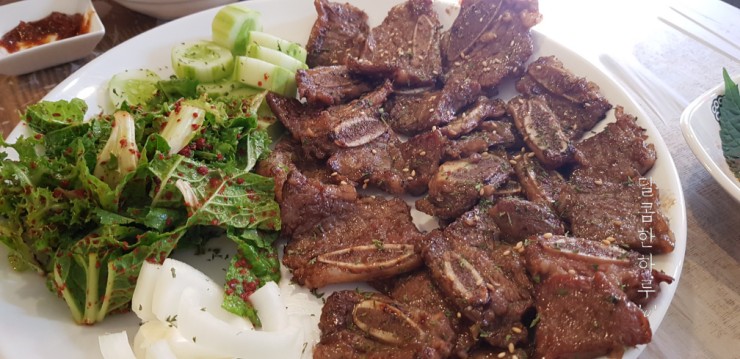  편육, LA갈비 수영골목포차 부산 맛집인정