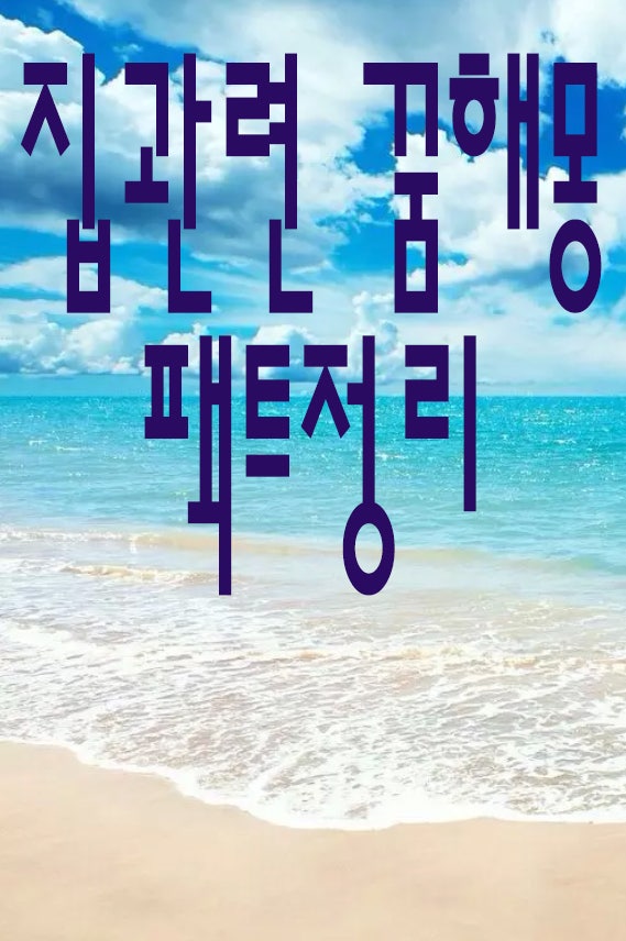집수리하는 꿈해몽 집 관련 꿈 팩트 정리
