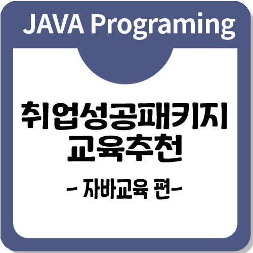 취업성공패키지 자바국비교육 중 경쟁력있는 과정은?