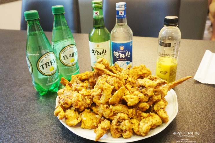  제주 서귀포 올레시장 마농치킨! 포장해서 숙소에서 술안주로 즐기기 최고b.