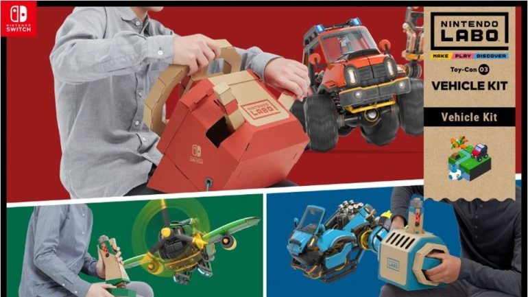 닌텐도 라보 3탄 LABO VEHICLE KIT / 자동차 비행기 배 조종키트 : 네이버 블로그