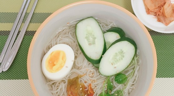  폭염에 뚝딱 끝나는 레시피 - 물냉면
