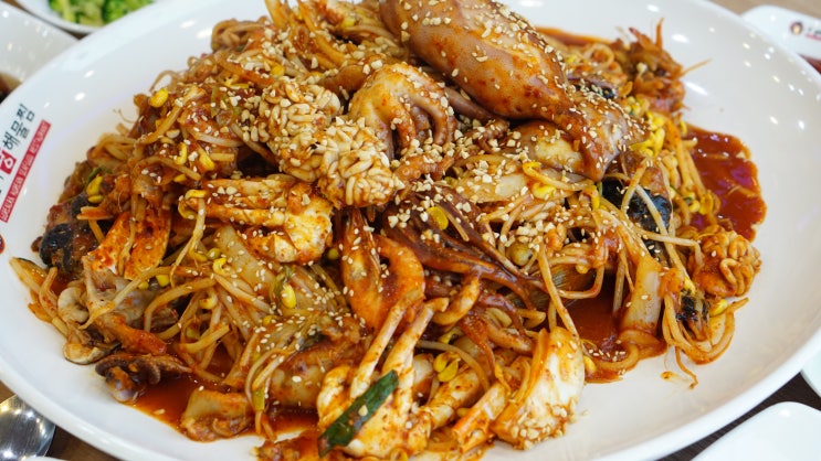  인천 논현 맛집 고릴라 왕해물찜 회식장소 칭찬해
