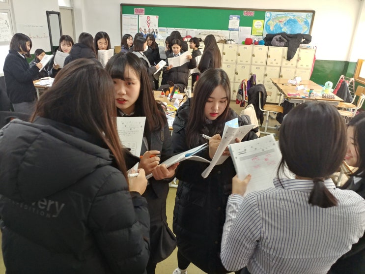 경북여자상업고등학교 취업스피치 과정