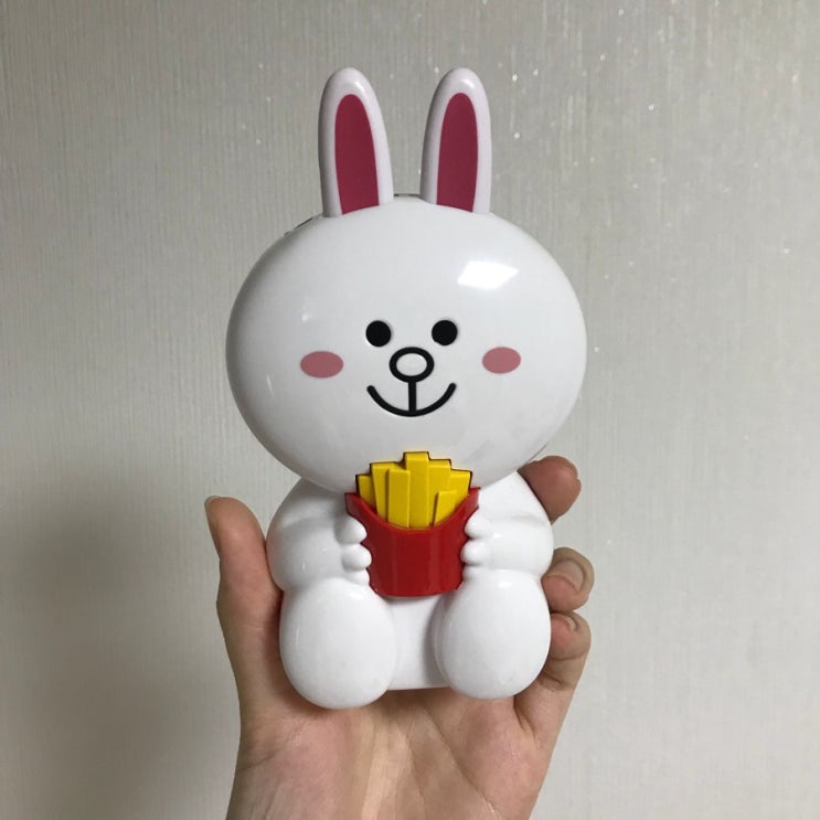  맥도날드 x 라인 LINE 콜라보 선풍기