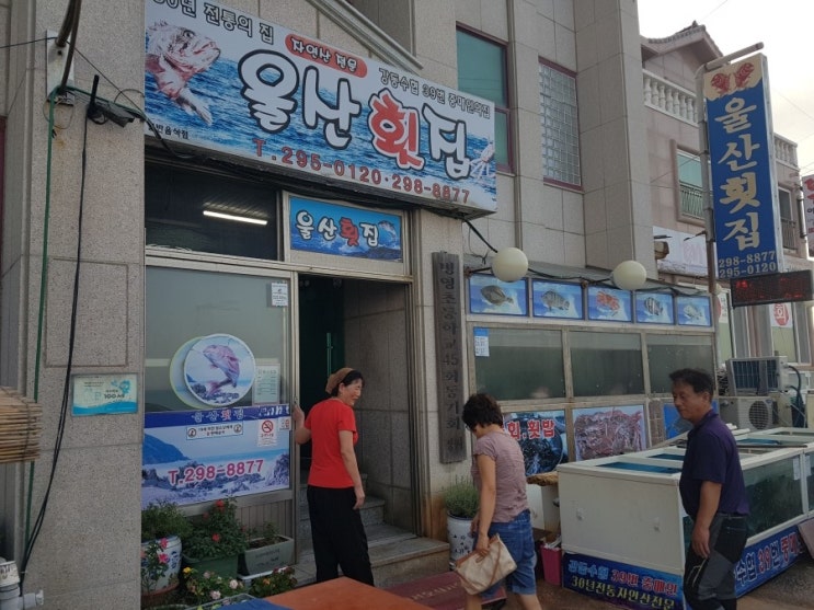  울산 정자바다 강동 맛집 울산횟집 나쁘지 않았던 횟집