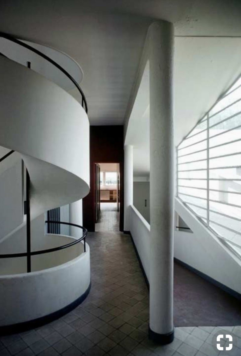 르 코르뷔지에의 빌라 사보아. villa savoye by le corbusier, near paris, france,1931 :  네이버 블로그, image size:800x1178