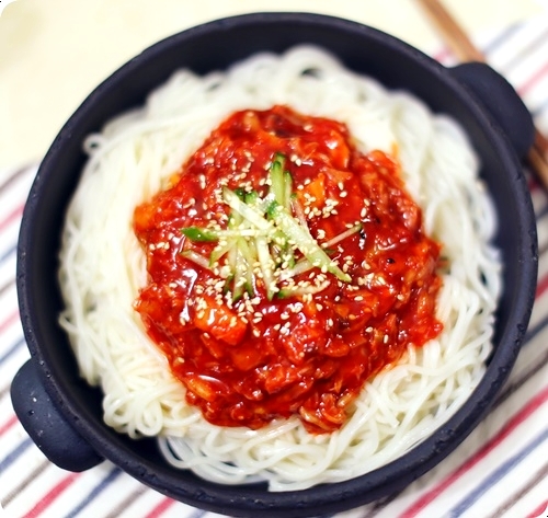  백종원 비빔국수 양념장 이것넣어 더 맛나게요
