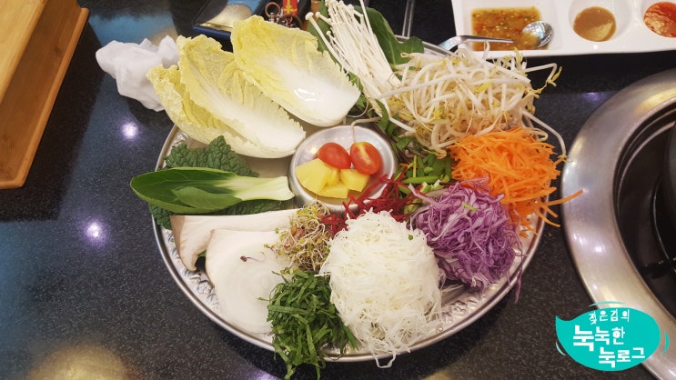 야채꽃 샤브 월남쌈 분평점 맛은 있으나.. 야채꽃 샤브 월남쌈 분평점 맛은 있으나..