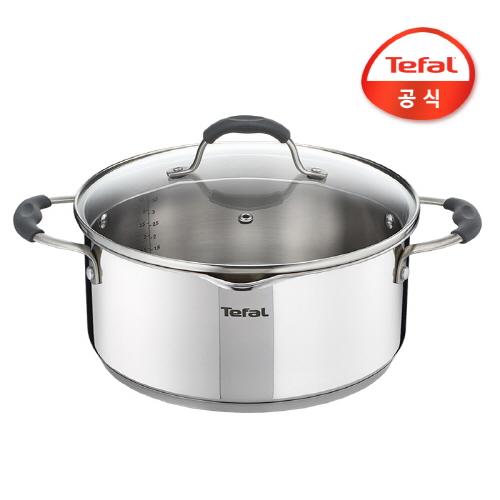  (판매중)[Tefal] 테팔 일리코 스테인레스 양수냄비 20cm
