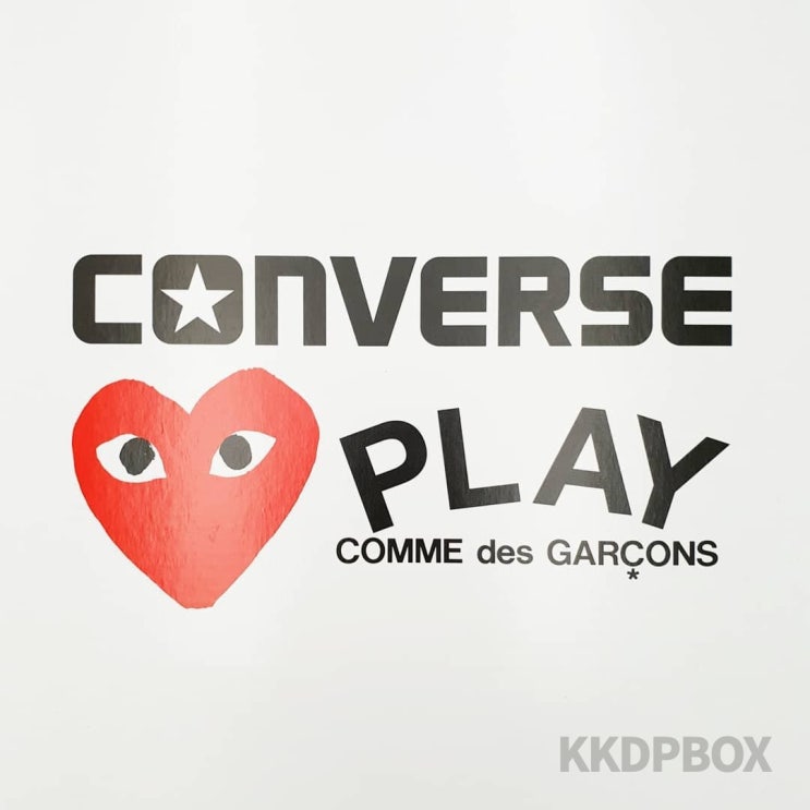  꼼데가르송 컨버스 척테일러 오프화이트