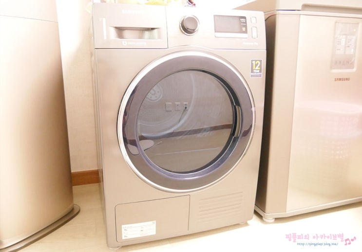  사계절 먼지 걱정 없이 뽀송하게 삼성건조기 9kg | 비 오는 날도 걱정 없어요~