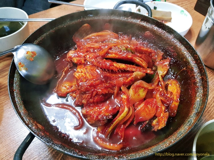  성수동 맛집) 뚝도시장 미정이네 식당 코다리찜 (feat. 매콤)