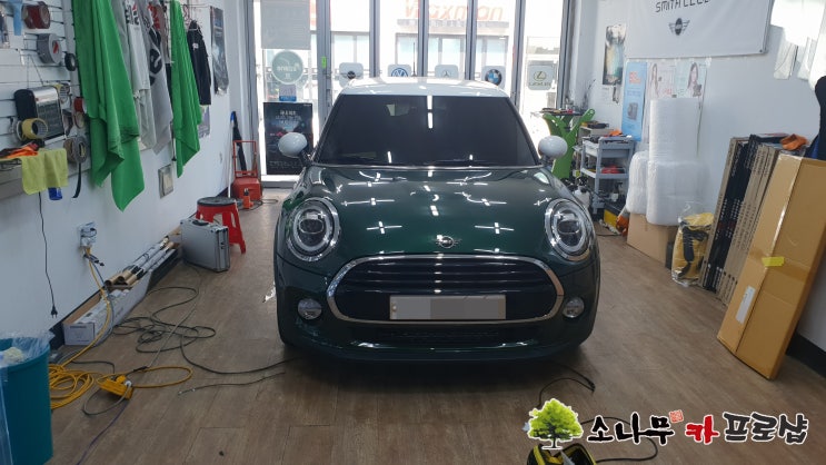  미니쿠퍼 F55 파인드라이브 BF600G 장착