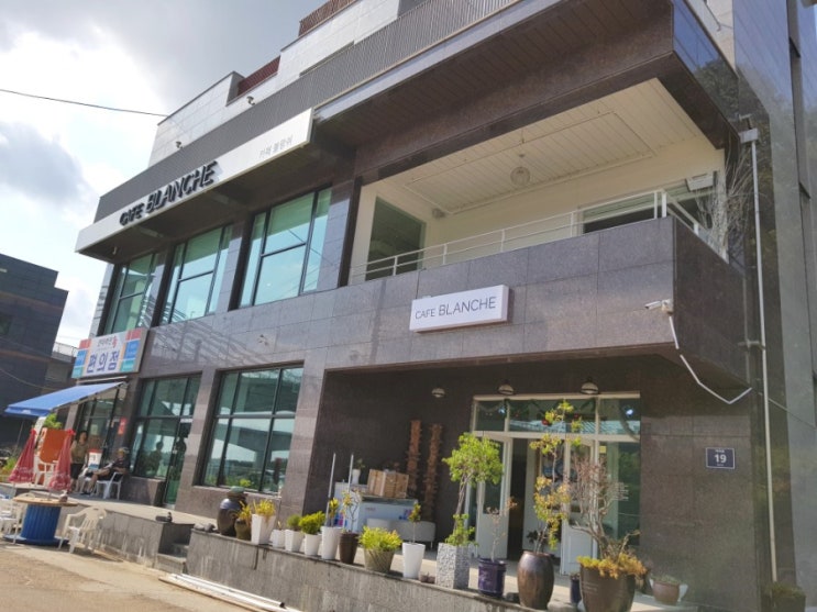  인천 아라뱃길 카페 블랑쉬