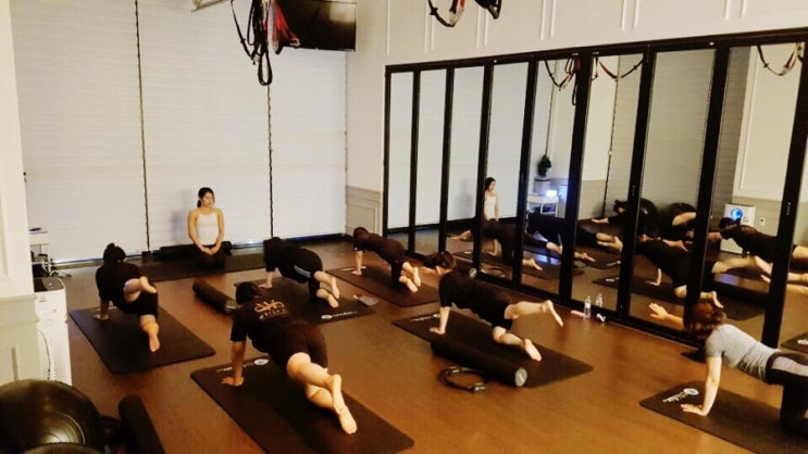  역북동 필라테스 웰스핏 - 필라테스 수업모습