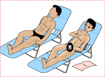  남자 자위 대도감 : 1.자위스타일