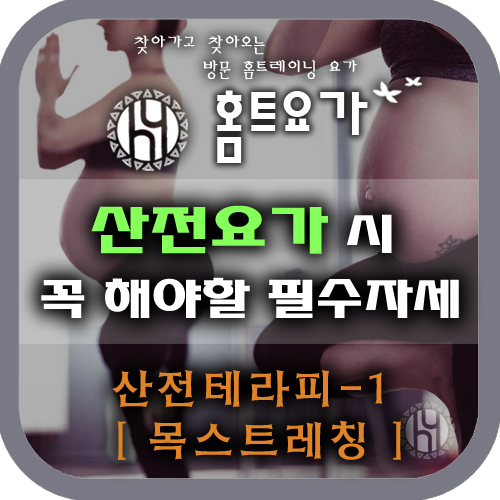  [방문요가 /분당, 신현리, 능평리 ] 산전요가 시 꼭 해야할 테라피 요가-1 (목스트레칭 편)