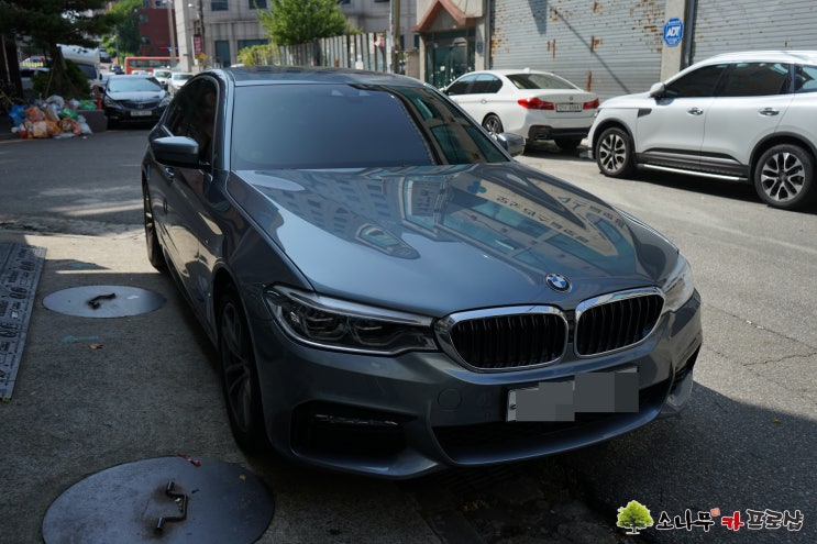  BMW 5시리즈 G30 순정 하이패스 장착