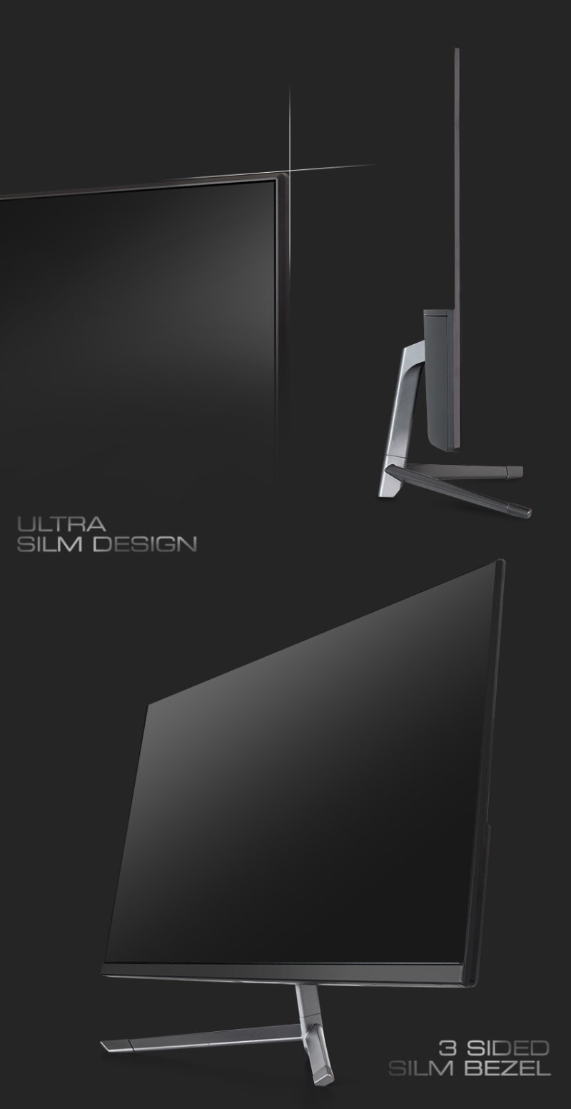 평면 144Hz 게이밍모니터, PVA 광시야각 패널을 만나다! 한성컴퓨터 ULTRON 2760G 리얼 144Hz OD 1ms 27인치  모니터 출시~ : 네이버 블로그