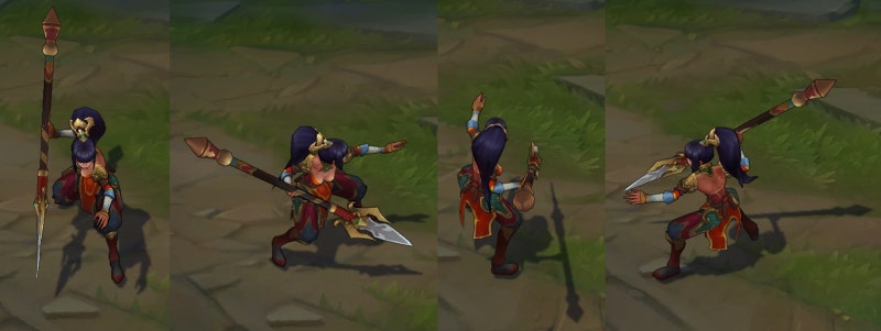 대장군 니달리 인게임 스킨 리뷰 (+GIF 스킬 미리보기) : 네이버 블로그