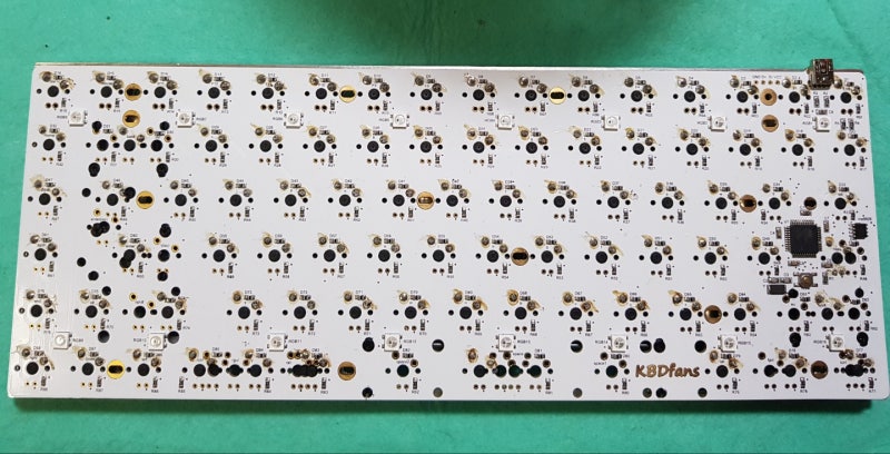 커스텀 키보드 75배열 KBDfans KBD75 + SA 라임 리뷰 : 네이버 블로그