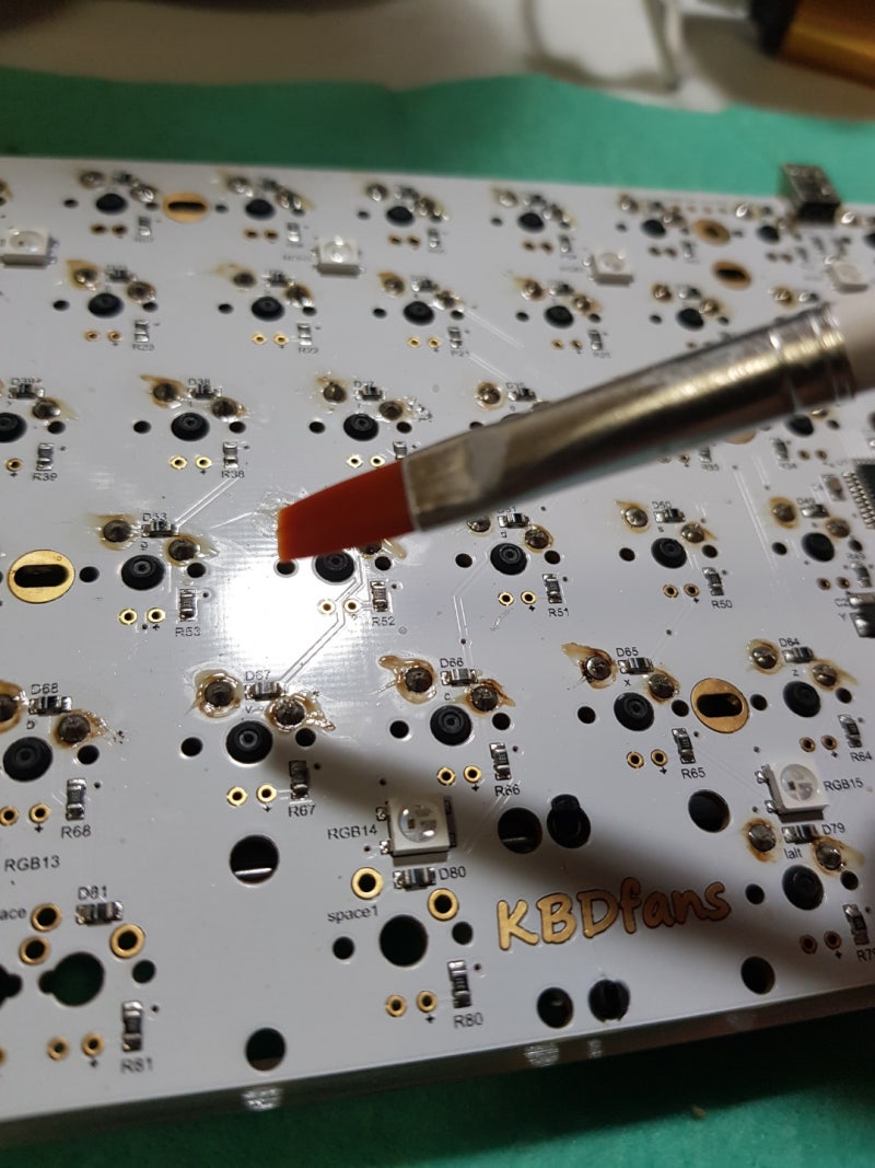 커스텀 키보드 75배열 KBDfans KBD75 + SA 라임 리뷰 : 네이버 블로그