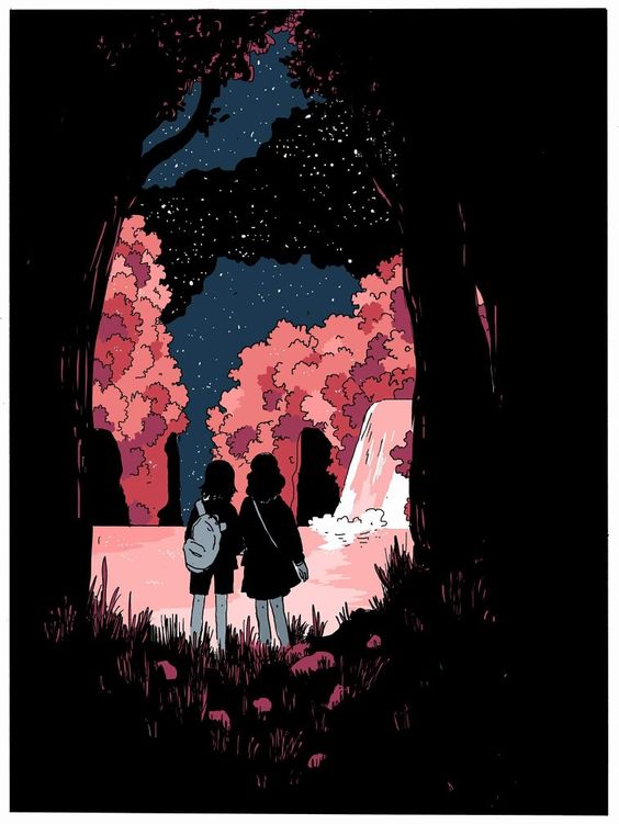  감성적인 일러스트 Tillie Walden - 탄현/제니스/덕이/운정/일산미대입시/일산입시미술/일산미술학원 바른미술학원