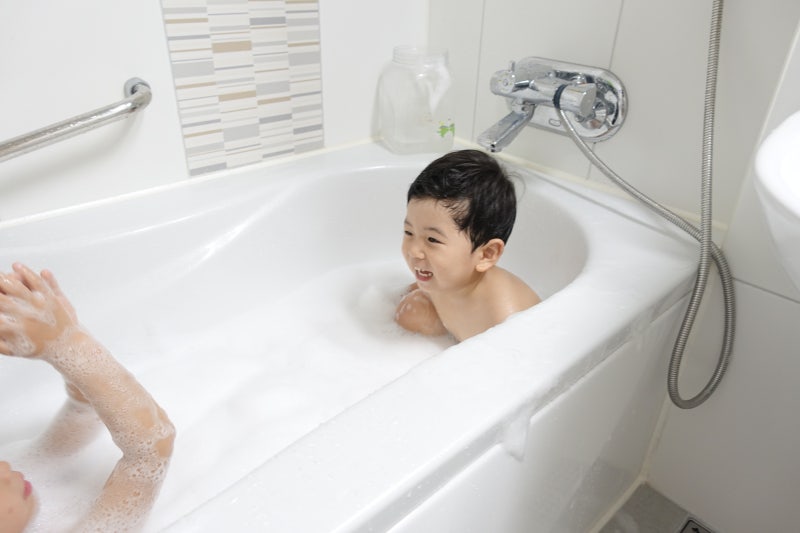 거품입욕제로 기분좋은 목욕을 합니다 그린홀릭 목욕밤 2