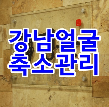 강남얼굴축소관리 정본에스테틱 논현점에서 작아지네요