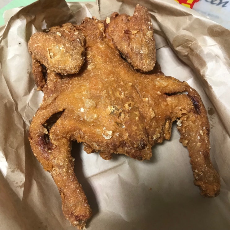  [강동구 길동 옛날통닭 존맛/길동 치킨 포장 강추 맛집]뜨거워도 바삭 식어도 바삭
