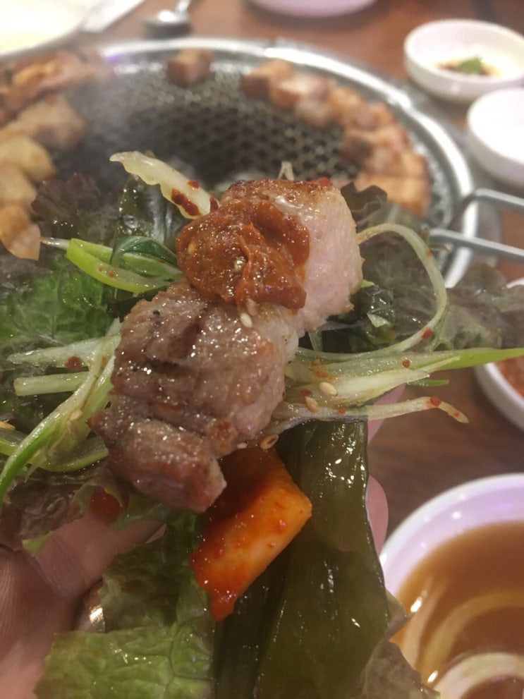  노량진 고기집 다독이네 숯불구이 한번 드셔보세요!!